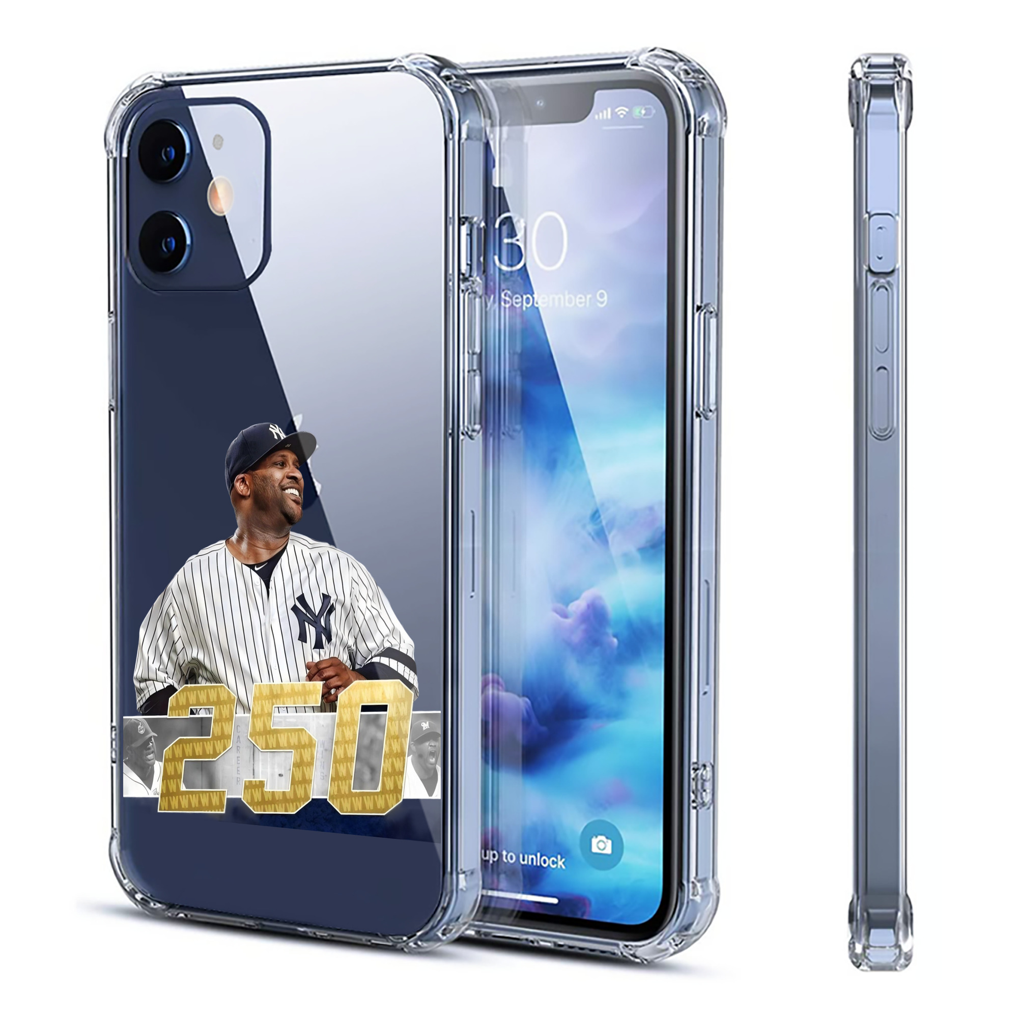 CC Sabatnia 3 Clear IPhone 12 Case – Soft TPU With UV Print – Enhanced Drop Protection, Precise Fit, Anti-Fingerprint, Customizable Design, Scratch-Resistant, Yellow-Resistant